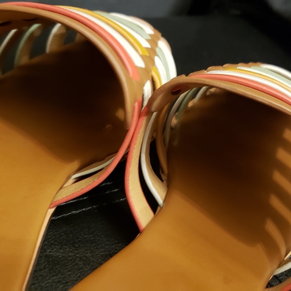 Crown Vintage slip on sandals sz 8 - Picture 9 of 13